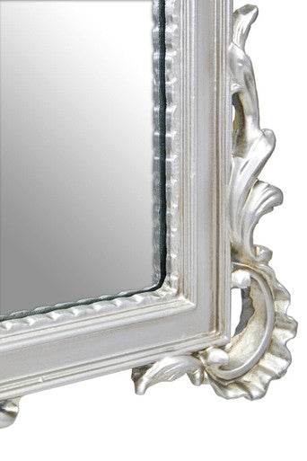 Teramo Silver Finish Wall Mirror