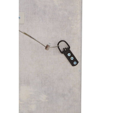 Palu Rectangular Black Wall Mirror with Shell Inlay - Image 7