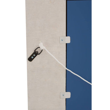 Palu Black Wall Mirror with Seashell Inlay - Image 6