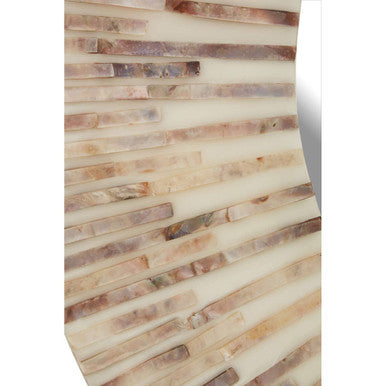 Palu Natural Shell Round Wall Mirror - Image 5