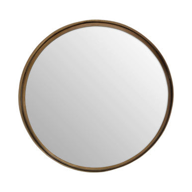 Leonov Small Gold Finish Wall Mirror