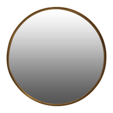 Leonov Large Gold Finish Wall Mirror