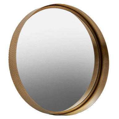 Leonov Large Gold Finish Wall Mirror