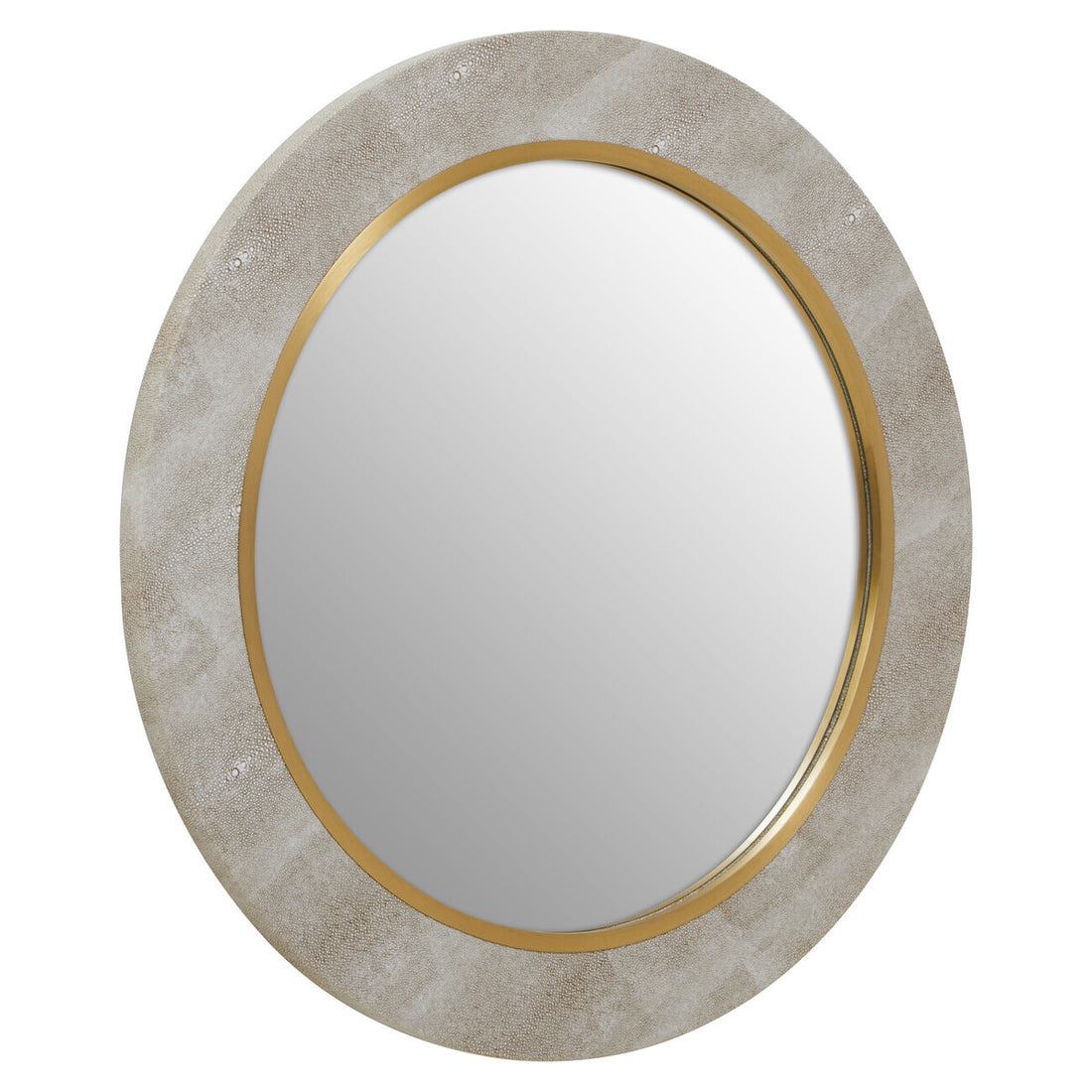 Cadio Shagreen and Gold Wall Mirror - Image 4