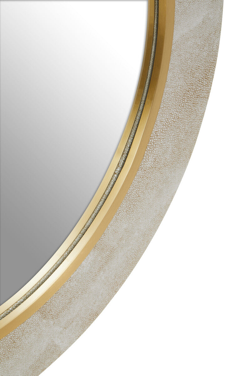 Cadio Shagreen and Gold Wall Mirror - Image 6