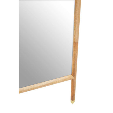Nirav Natural Mango Wood Frame Floor Mirror - Image 5