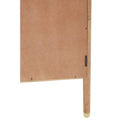 Nirav Natural Mango Wood Frame Floor Mirror - Image 7