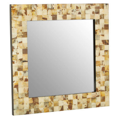 Obra Cream Mother of Pearl Wall Mirror - Image 2