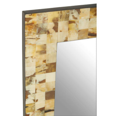 Obra Cream Mother of Pearl Wall Mirror - Image 3