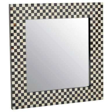 Obra Mother Of Pearl Square Wall Mirror - Image 2
