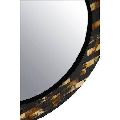 Obra Mother Of Pearl Brown Wall Mirror - Image 4