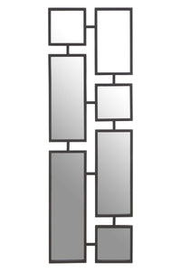 Beauly Black Multi Frame Wall Mirror