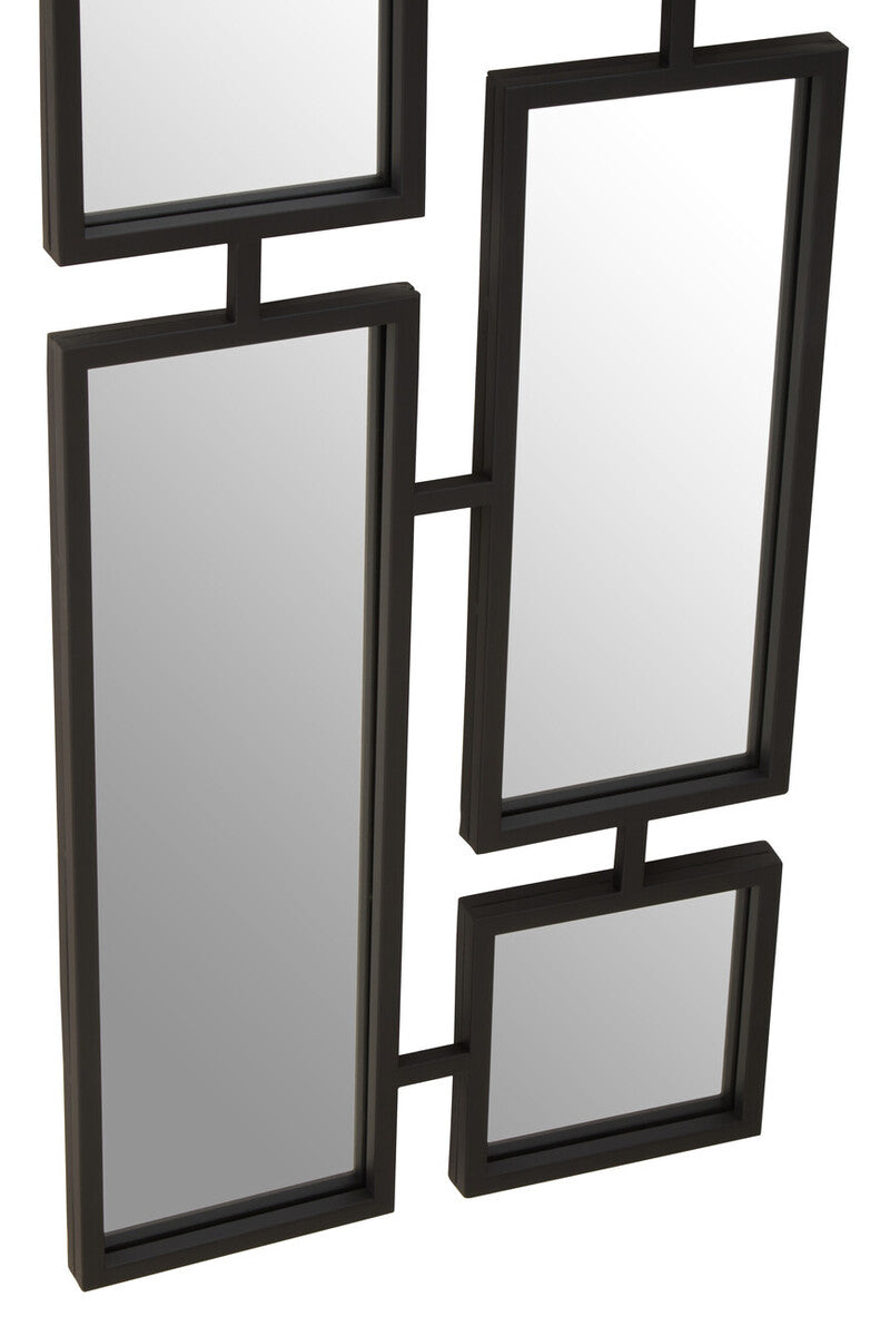 Beauly Black Multi Frame Wall Mirror - Image 3