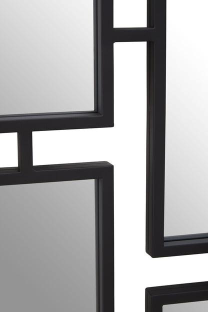 Beauly Black Multi Frame Wall Mirror