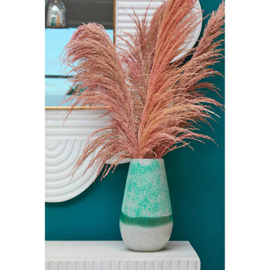 Saras White Finish Mango Wood Wall Mirror - Image 4