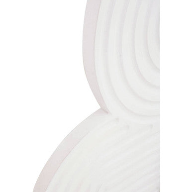 Saras White Finish Mango Wood Wall Mirror - Image 11