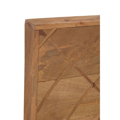 Sona Mango Wood Sqaure Wall Mirror