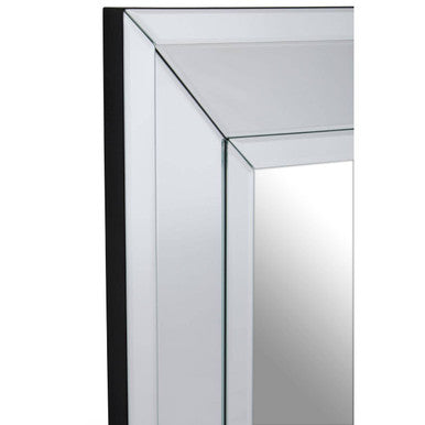 Jensen Rectangular Silver Wall Mirror - Image 4