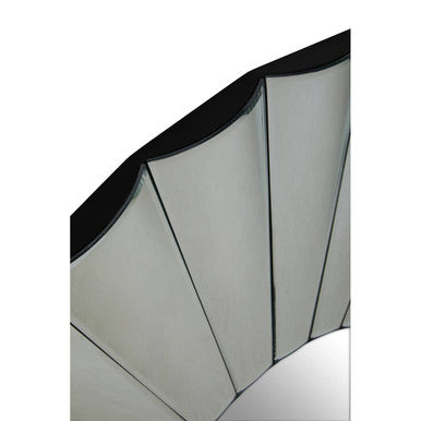 Jade Round Silver Wall Mirror