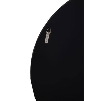 Jade Round Grey Wall Mirror
