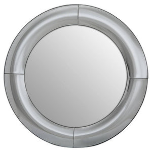 Josie Silver Round Wall Mirror