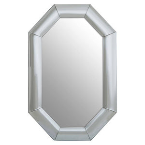 Silver Octagon Wall Mirror | Josie