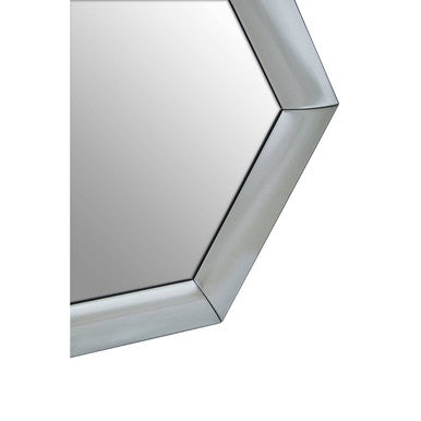 Josie Silver Hexagon Wall Mirror - Image 5