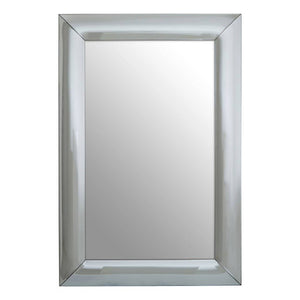 Silver Rectangle Wall Mirror | Josie