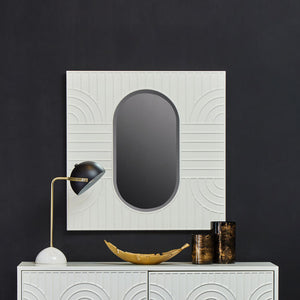 Danta Off White Wall Mirror