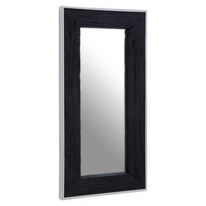 Kerala Black Rectangular Wall Mirror