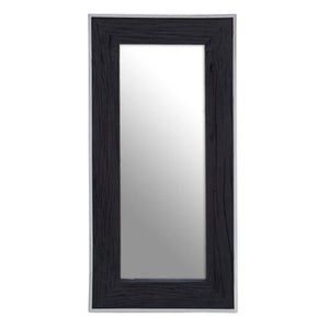 Kerala Black Rectangular Wall Mirror