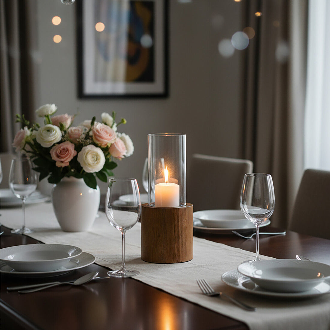 Hampstead Hurricane Small Candle Holder