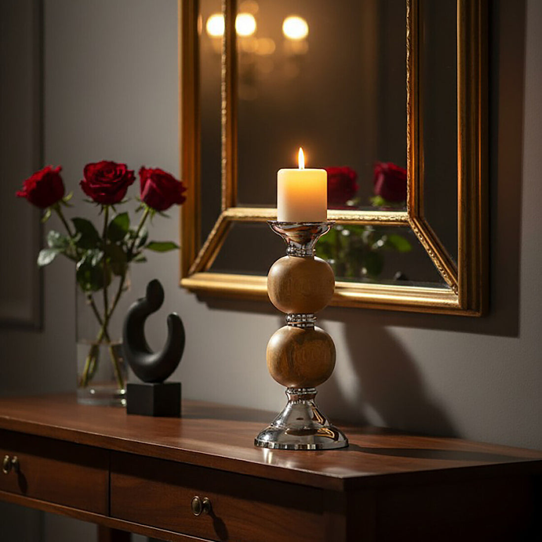 Hampstead Medium Pillar Candle Holder