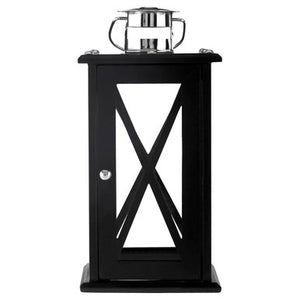 Hampstead Medium Black Criss Cross Lantern