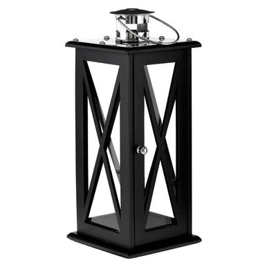 Hampstead Large Black Criss Cross Lantern