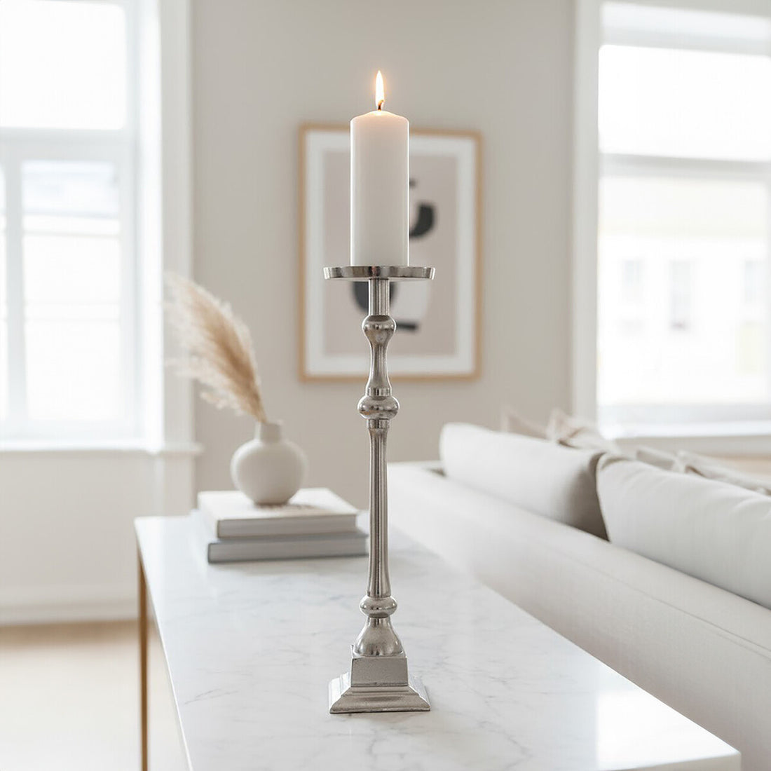Kensington Townhouse Large Pillar Candle Holder - Image 5