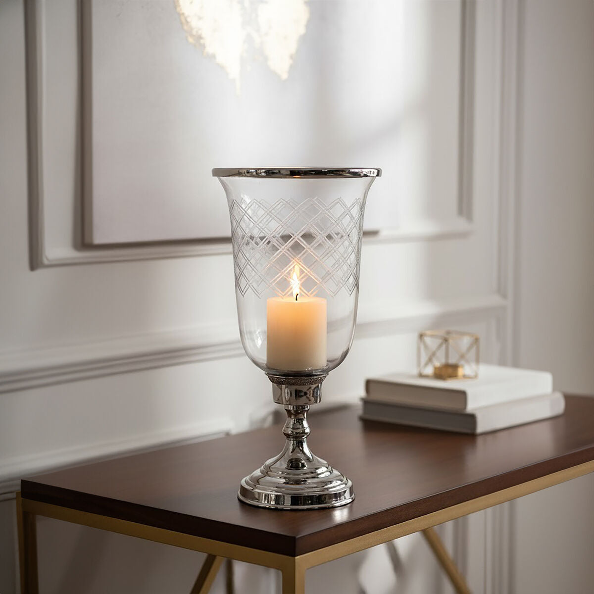 Myra hurricane Candle Holder