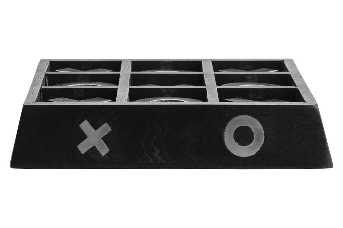 Churchill Games Black Mango Wood Noughts And Crosses - Image 3