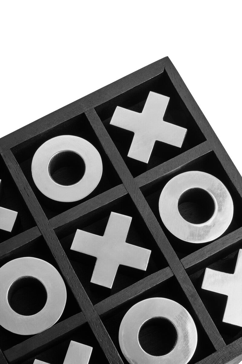 Churchill Games Black Mango Wood Noughts And Crosses - Image 4