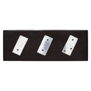 Black Mango Wood Domino Set | Churchill Games