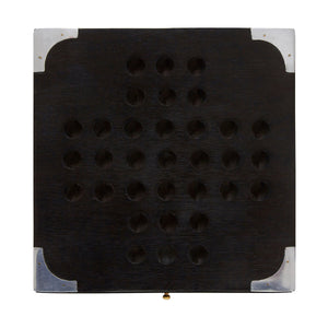 Black Sheesham Wood Solitaire Games Box | Churchill Games