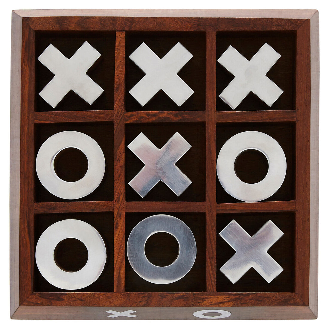 Churchill Games Sheesham Wood Noughts and Crosses
