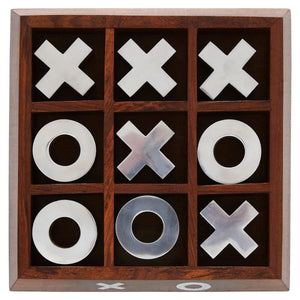 Sheesham Wood Noughts and Crosses | Churchill Games