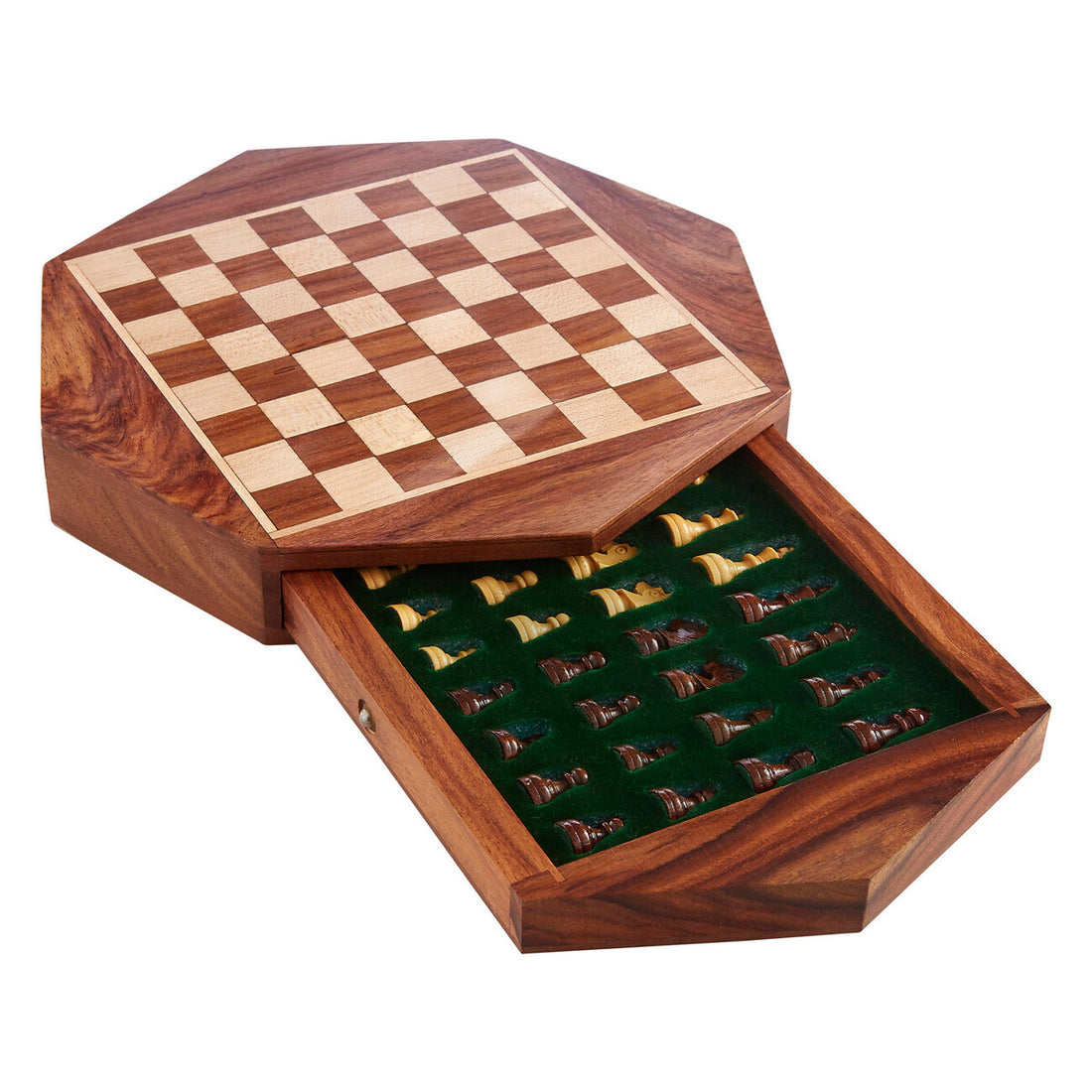 Churchill Games Octagonal Magnetic Chess Game - Image 3