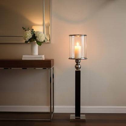 Kensington Townhouse Large Black Candle Holder