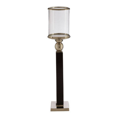 Kensington Townhouse Small Black Candle Holder