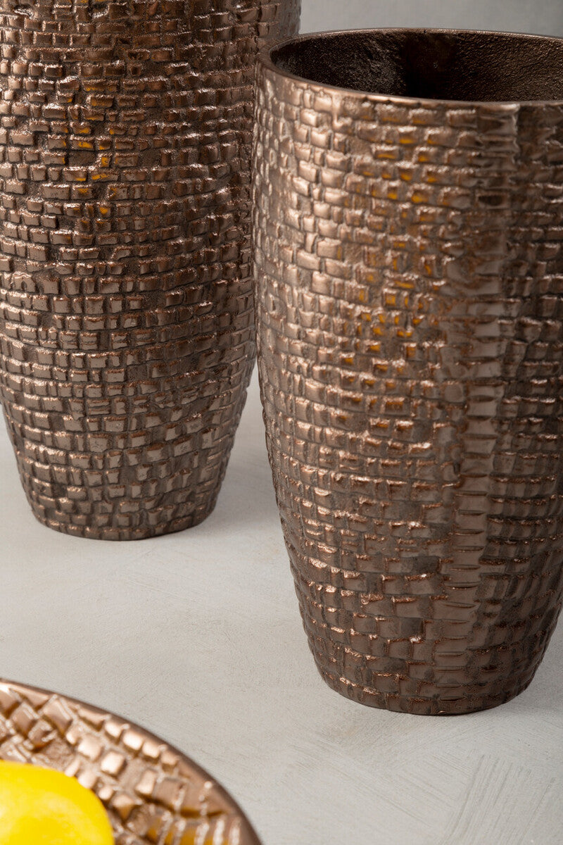 Arya Pewter Small Pewter Vase