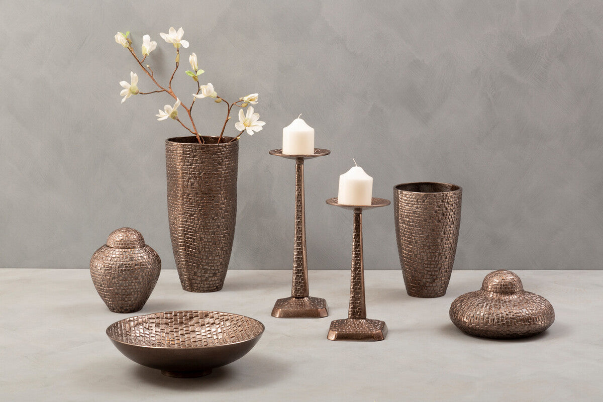 Arya Pewter Small Pewter Vase