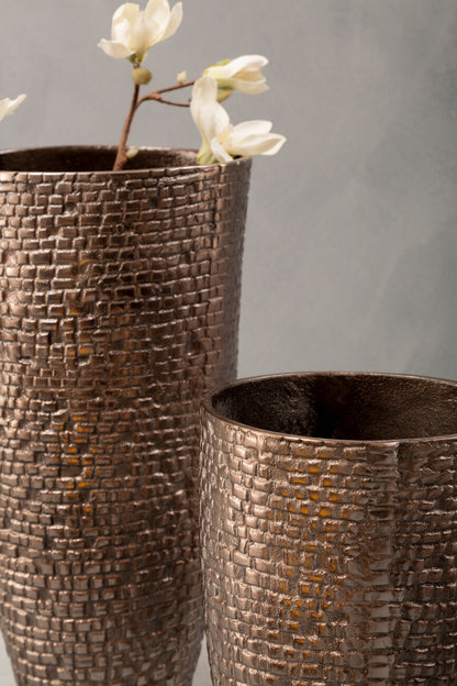 Arya Pewter Large Vase