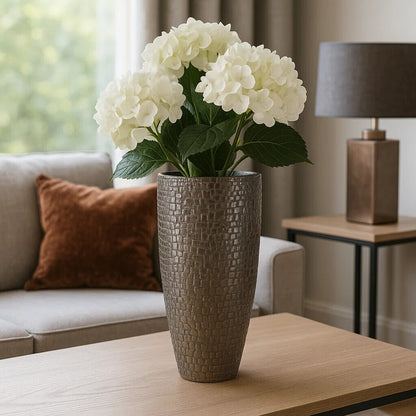 Arya Pewter Large Vase